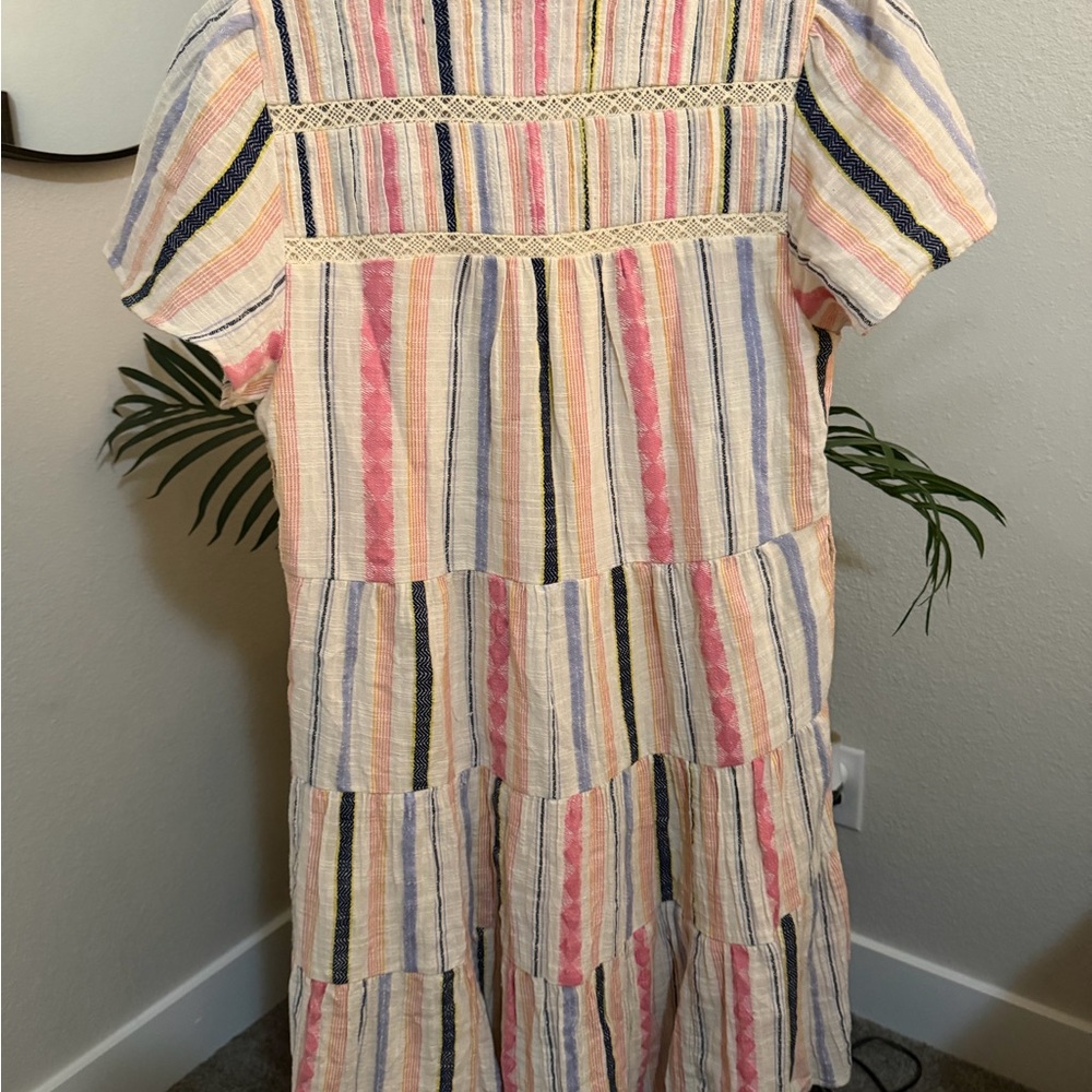 Striped Tiered dress by Anthropologie - Picture 7 of 7